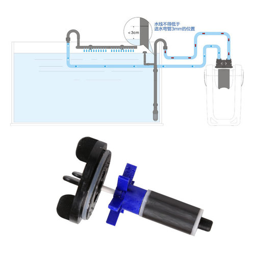 Sensen fish tank filter barrel filter fish tank aquarium oxygenation filter aquarium supplies filter HW-7