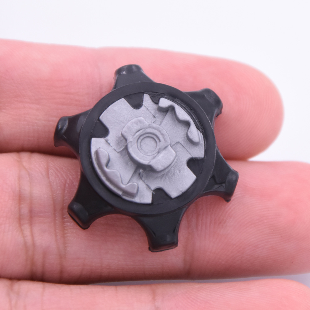 Hebilla en forma de zapato de golf clavo accesorios de zapato de golf zapato móvil clavo zapato rápido clavo de una palabra tarjeta pull clavo