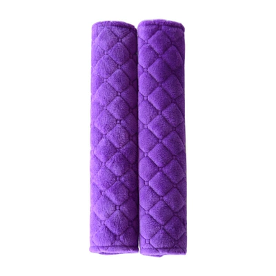 Pads – Seat belt shoulder pad - f-purple-single-opp