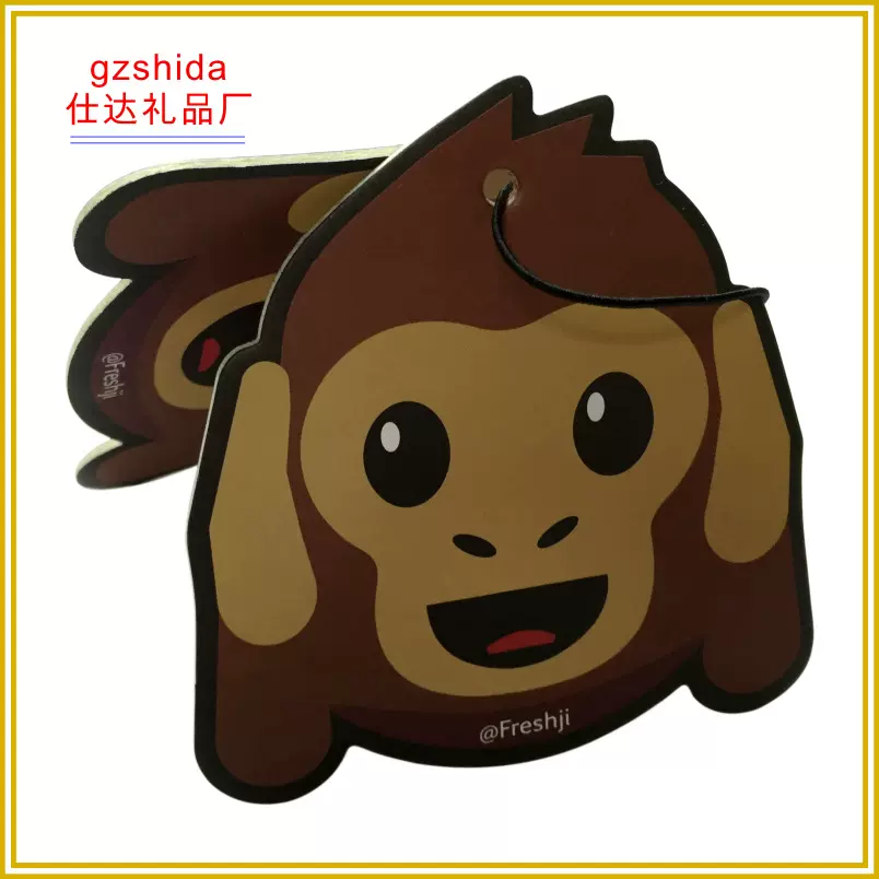 定制广州香片工厂 创意卡通汽车香片 固体车载香薰 车用香水批发