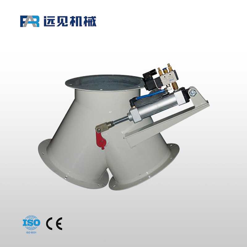 供应饲料输送机械 粮食输送设备 气动三通 TBDQ系列