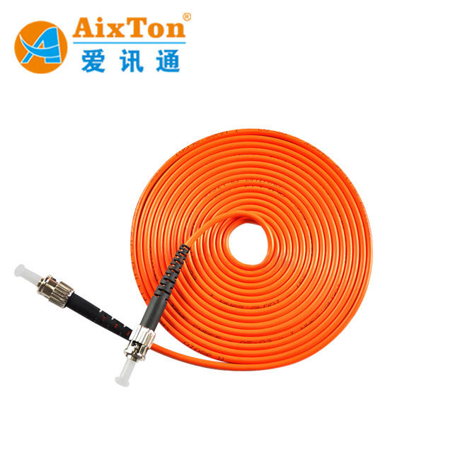 厂家直销 万兆ST/SC--ST/PC多模单芯光纤跳线  网络级别1M,2M,3M