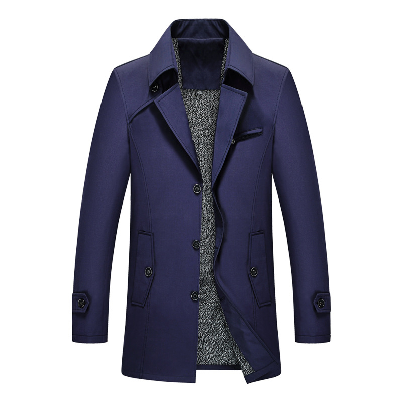 짙은 네이비 기모