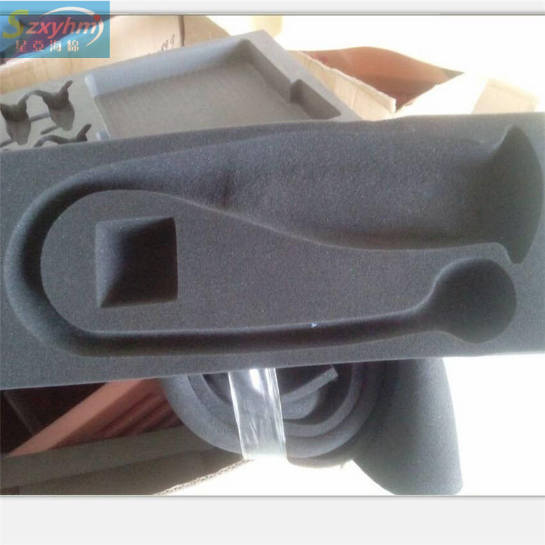 长期供应日化美妆包装盒海绵内衬 雕刻一次成形海绵内托