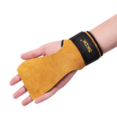 Cowhide palm protector, fitness palm protector, non-slip and wear-resistant wrist protector, deadlift booster belt, grip belt cross-border