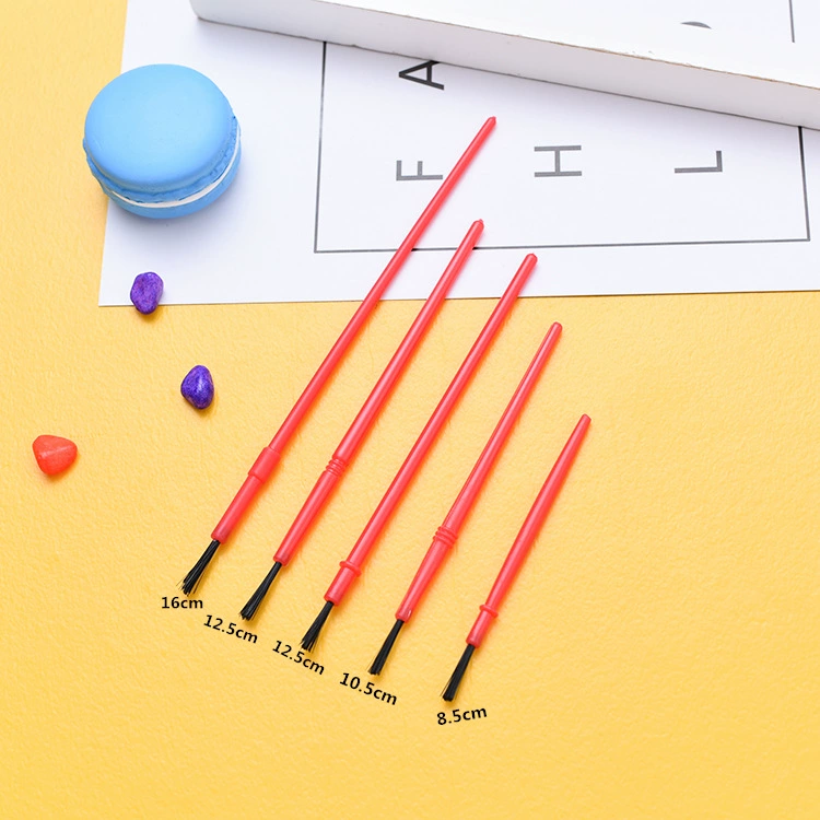 Кисть для рисования маслом пластиковая кисть Gouxie Pen DIY Детская кисть для рисования маленькая кисть для посадки кисти