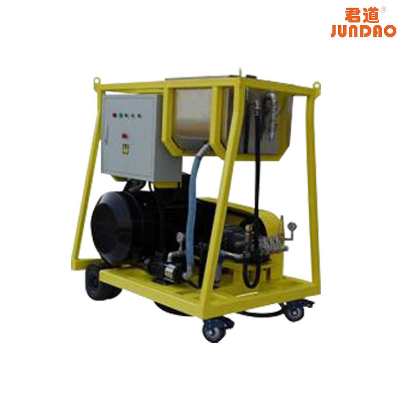 君道高压工业清洗机 压力1000公斤电动除锈标志线清洗热水清洗机
