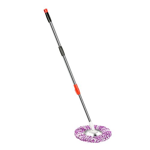 Rotary mop rod universal accessories stainless steel rod reinforced thick explosion-proof mop rod awesome mop rod