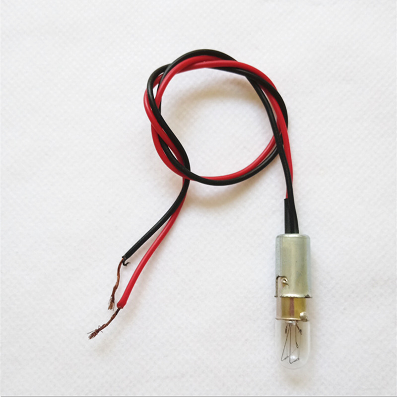 B9 mount small light bulb, 220V button indicator light bead with socket. Bulk discounts available.