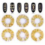 Ювелирное украшение, японское украшение для ногтей, металлический аксессуар