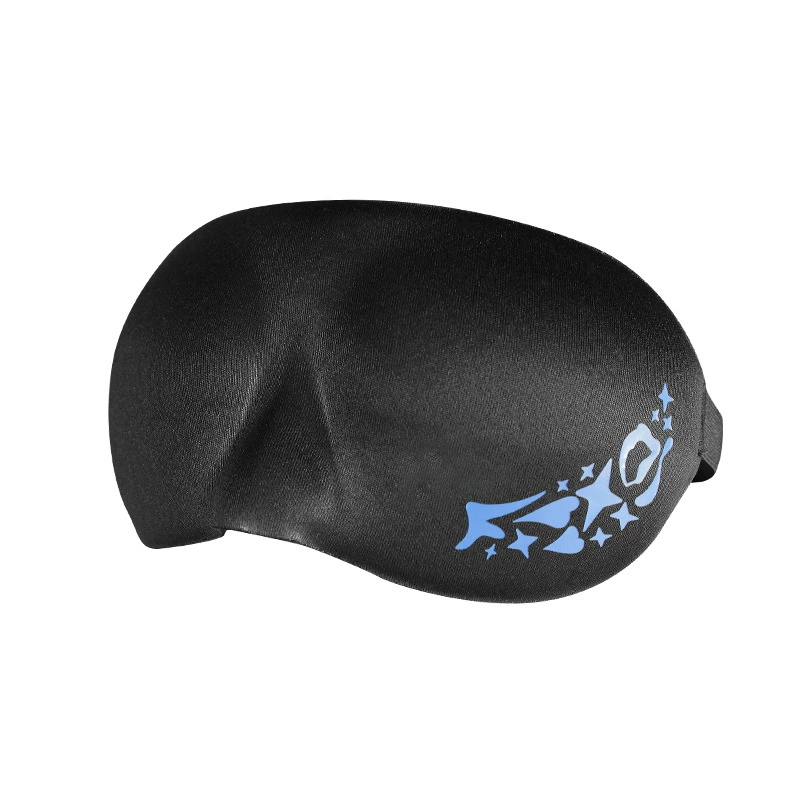 零听 Cute soft sleep mask for men and women, 3D