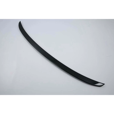 Applicable to the 10th generation Accord tail wing modification Honda 18 accord pressure wing body decoration tail door sequins electroplating carbon fiber M