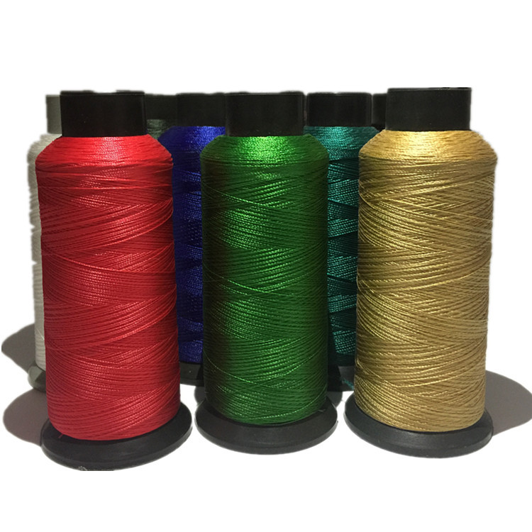 厂家直销210D/3涤纶高强线可缝纫线性好1100米染色工期短