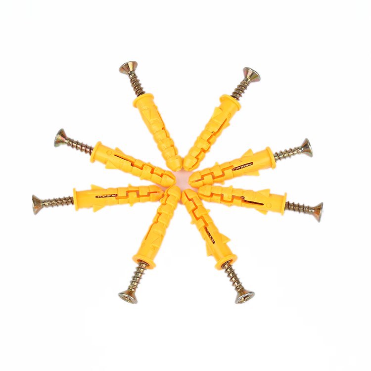 厂家批发膨胀管 塑料膨胀螺栓 小黄鱼膨胀栓  膨胀螺塞批发