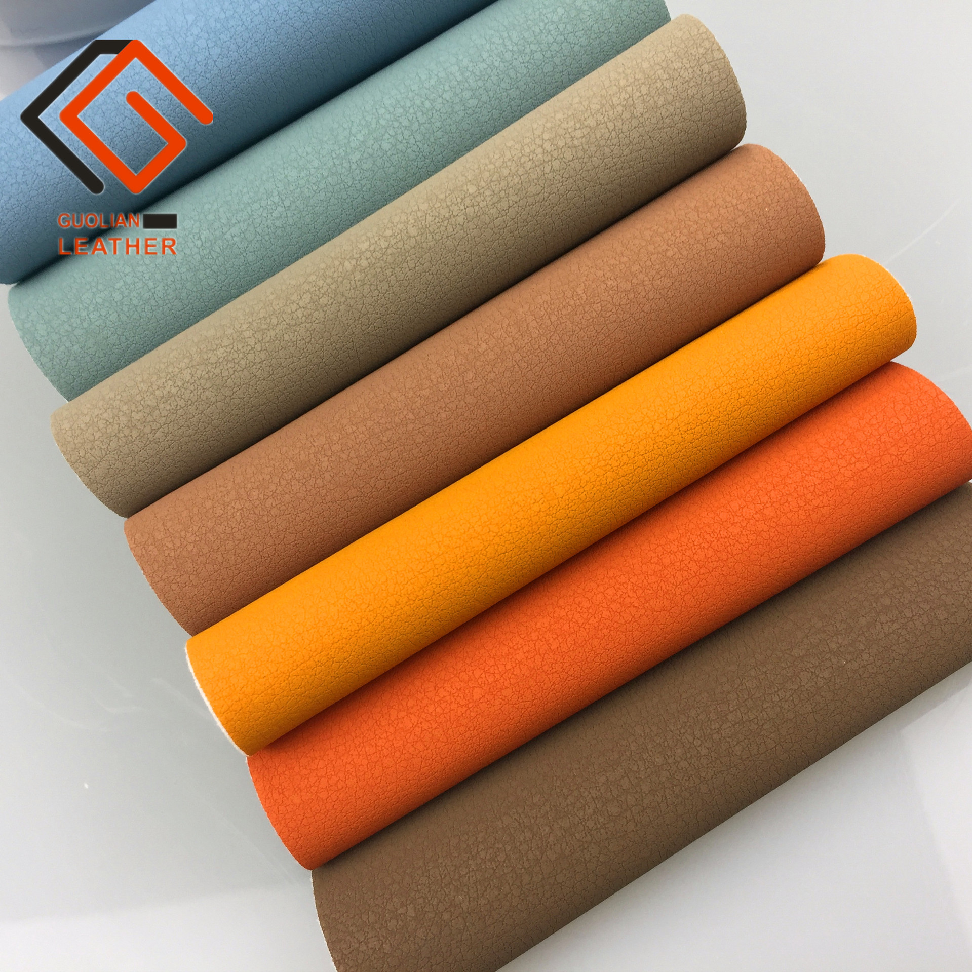 PU面料小荔枝纹透气革汽车餐椅沙发革床头软包硬包家具皮革