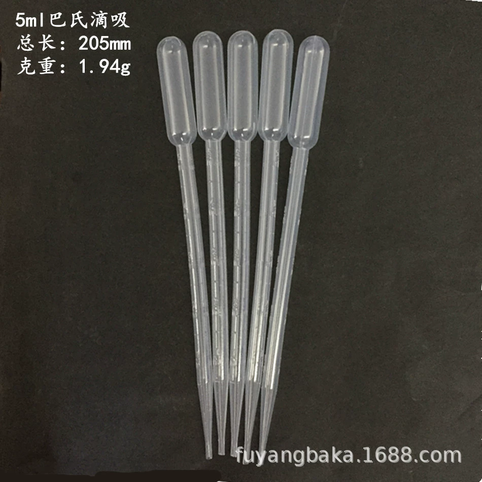 5 мл одноразовая пластиковая градуированная соломинка, пластиковая капельница, пастеризованная соломинка/пастеризованный гаджет для дозирования капельницы