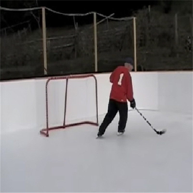 旱冰场专用地板 聚乙烯仿真冰溜冰板轮滑鞋冰刀鞋专用滑冰场