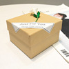 Retro leather watch box, flavored tea, tea bags, fresh pack, Birthday gift
