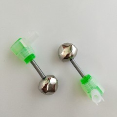 Origin single bell, spiral straight twist small bell, fishing bell alarm, competitive fishing accessories