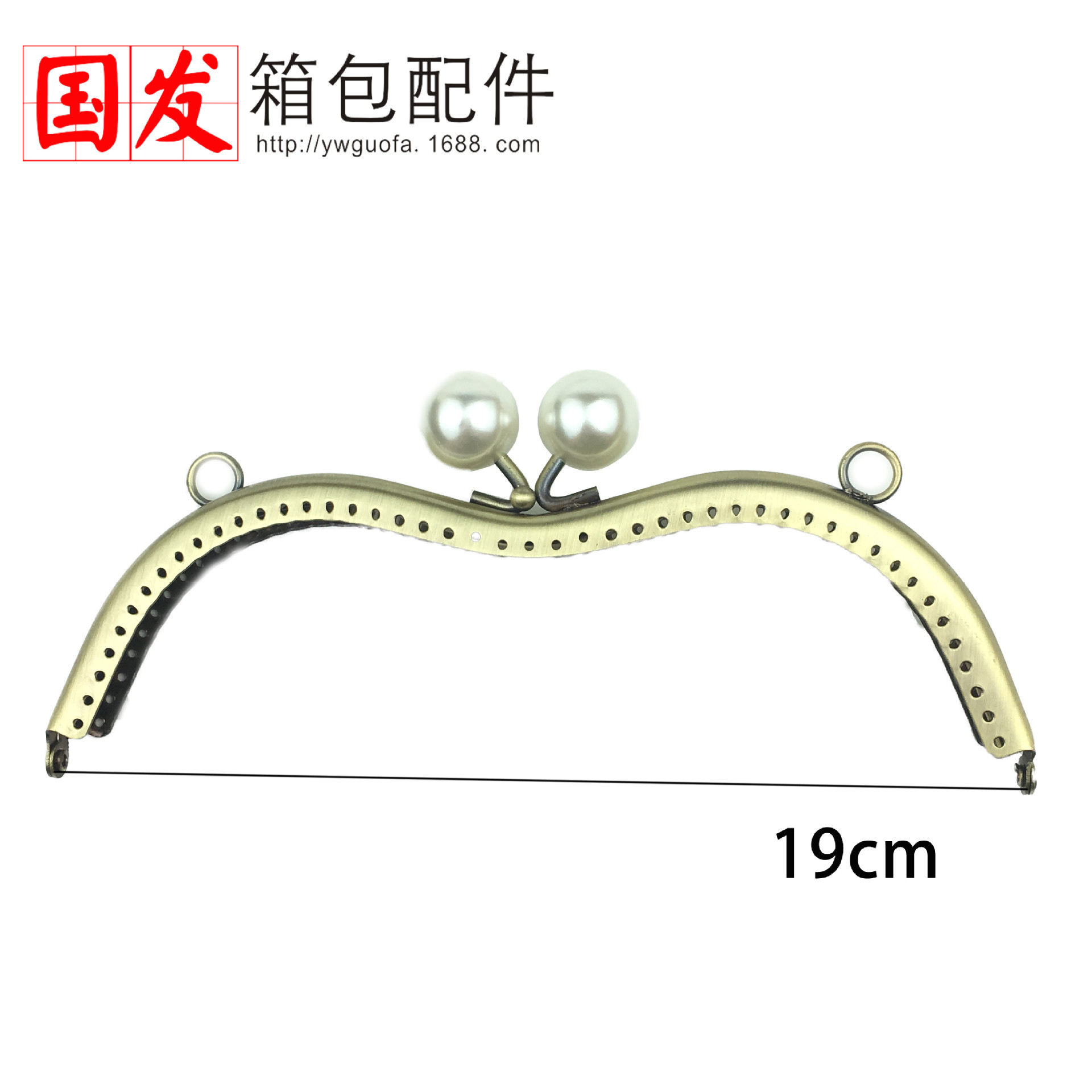 19CM [M-shaped] 20MM caramelo cabeza oro 24 color bronce opcional 0743 - GT