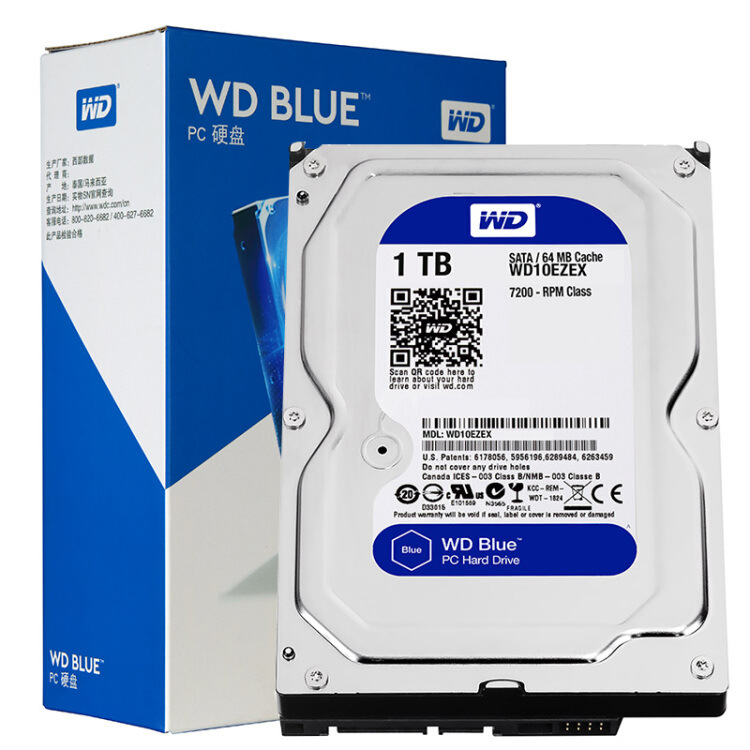 Applicable WD Western data blue disk 1T/2T/4t/6T/8t desktop mechanical hard disk 3.5 inches