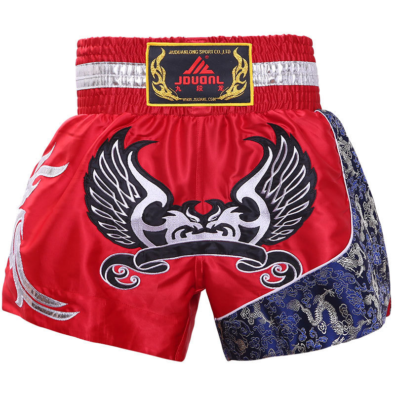 Big Sale Nine-Level Dragon Muay Thai Sanda Training Competition Shorts Men's and Women's Boxing Mma Mixed Martial Arts Fighting Sanda Clothing