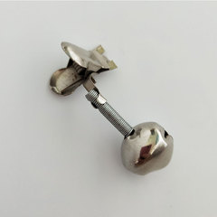 Fishing bell iron clip straight twist small bell single ring iron clip fish bell sea pole fishing gear alarm wholesale