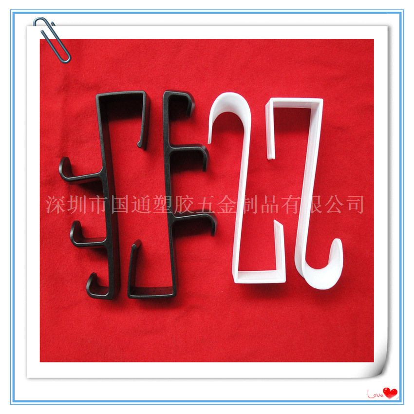 门钩 夹钩 白色问号钩 透明问好钩全新材料