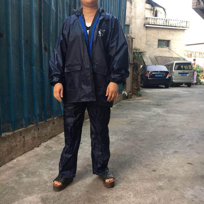 Suit top pants raincoat agricultural labor protection motorcycle electric car single layer riding agricultural gift