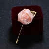Red pin lapel pin suitable for men and women, universal brooch, flowered, wholesale
