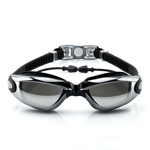 Youyou factory printed logo high-definition waterproof and anti-fog men's and women's large frame electroplated swimming goggles swimming goggles wholesale
