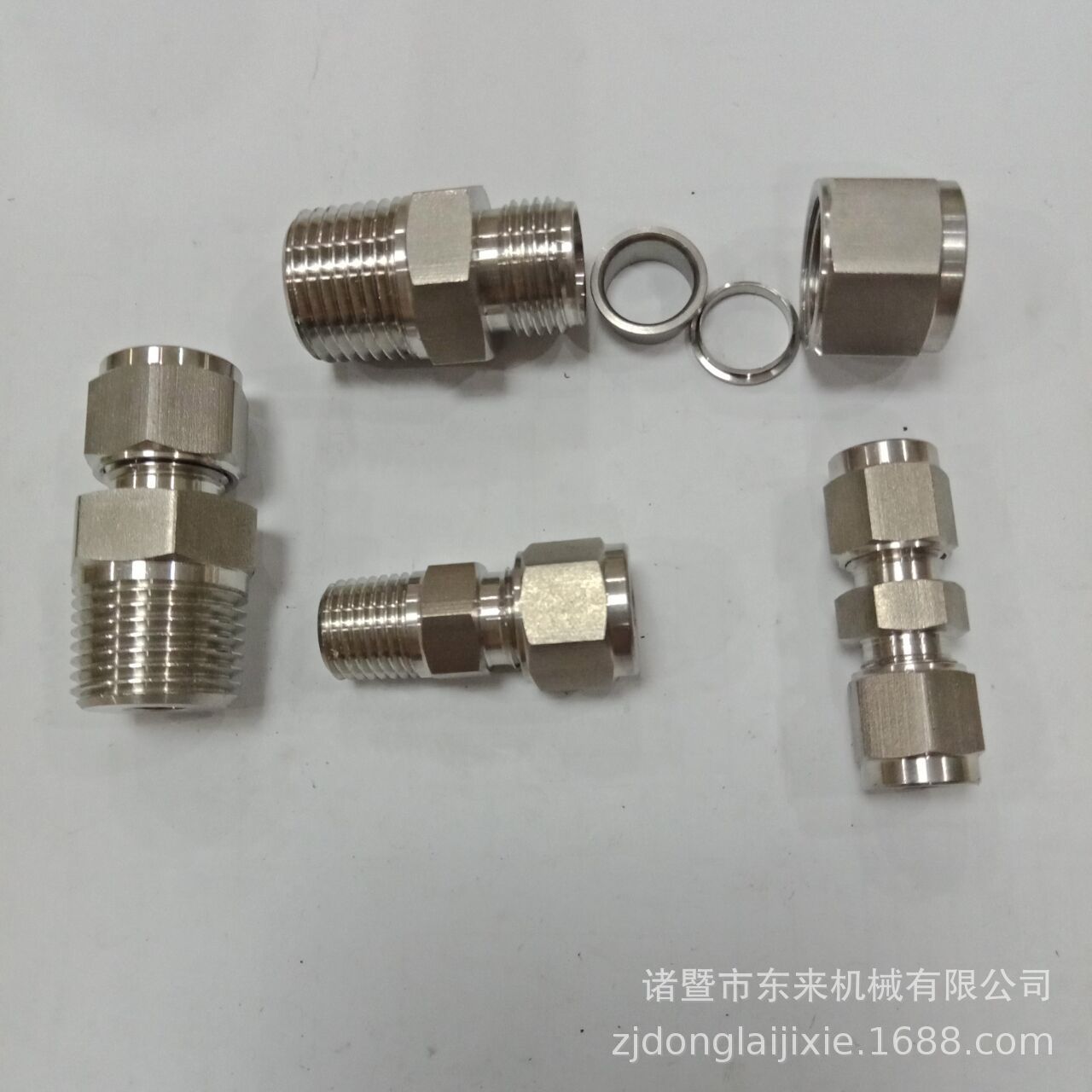 厂家 钢液压接头 液压管接头 不锈钢中间接头 终端接头