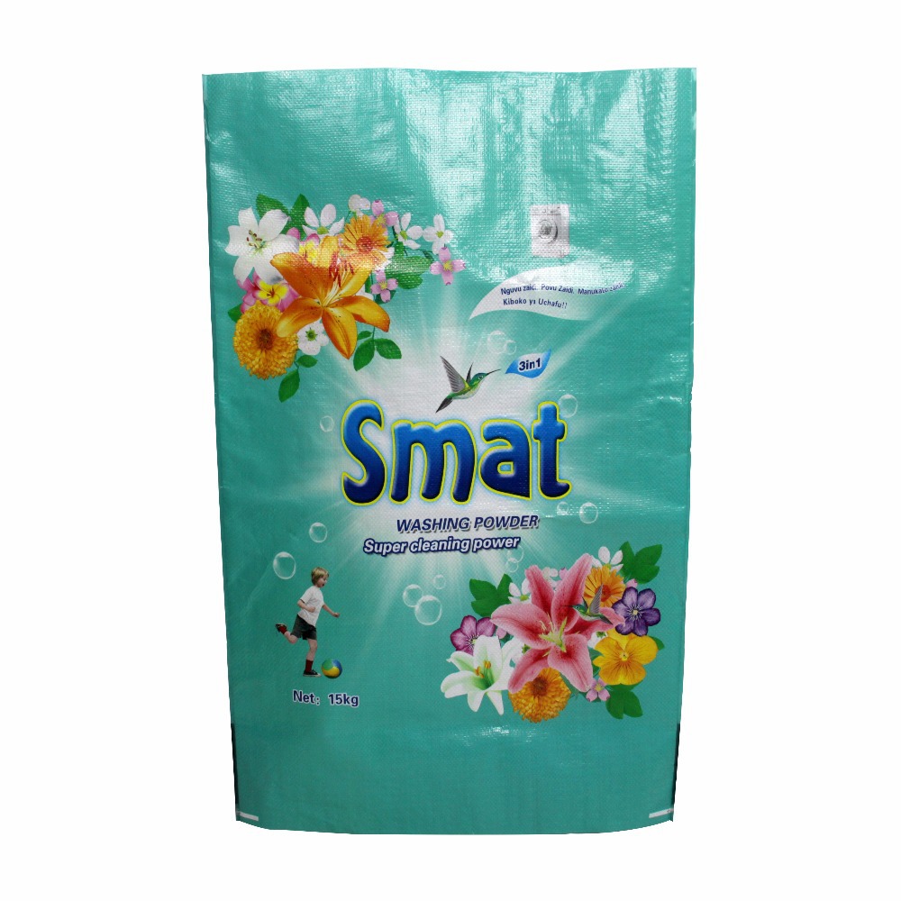 清香粉洗衣粉化肥建材水泥面粉大米竹碳5kg彩色编织袋子套口