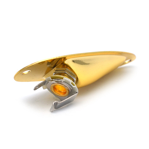 Musical Instruments Guitar Accessories High Quality Electric Guitar Boat Socket Electric Guitar Audio Output Socket Black Gold Chrome Three Colors