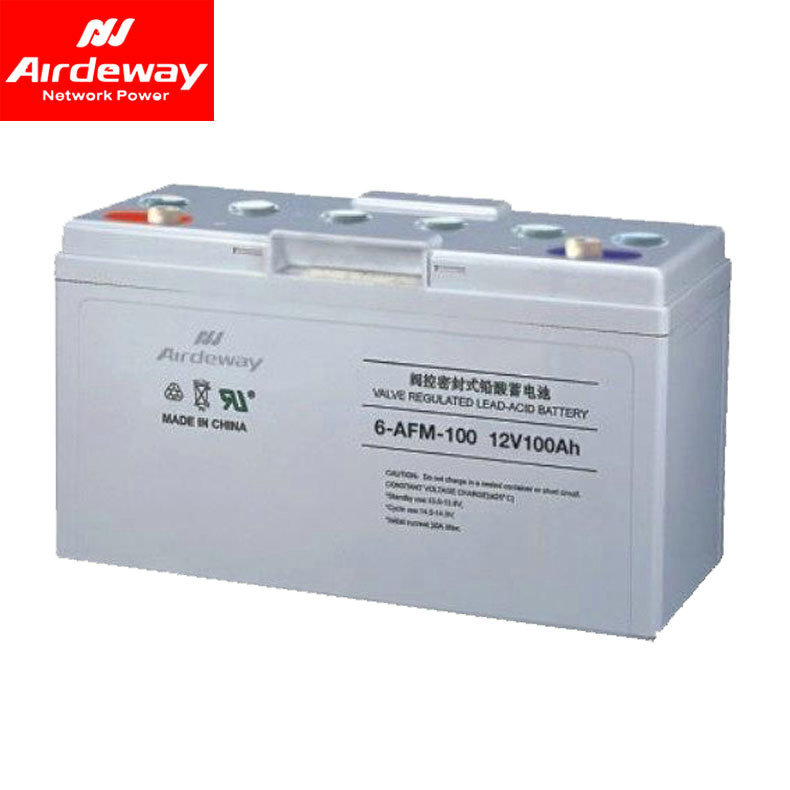 AIRDEWAY艾迪威12V100AH铅酸蓄电池 不间断ups电源蓄电池EB-100