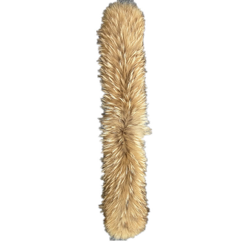 Fábrica al por mayor en stock todo tipo de reglas mapache zorro piel collar tira abajo chaqueta de piel sombrero de piel tira zapato boca Ropa Accesorios image 6