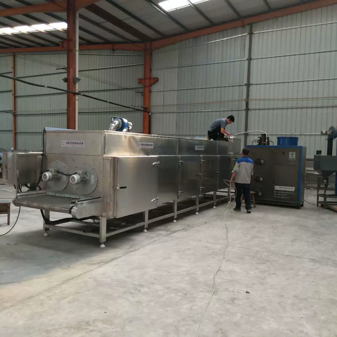 豆干烘干线  枸杞脱水烘干机  隧道式干燥流水线 多层网带烘干机