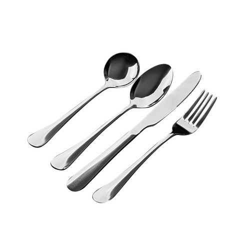 Thickened refined western restaurant stainless steel steak knife, fork and spoon set hotel coffee spoon fork stainless steel tableware