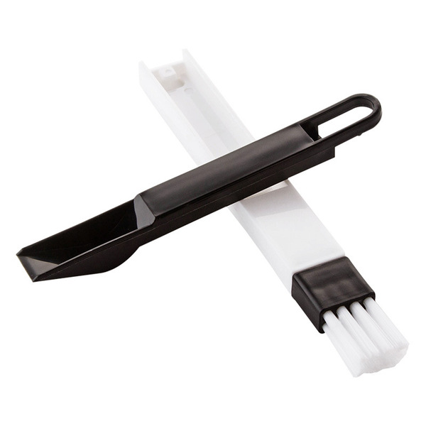 Door and window groove cleaning brush with dustpan window gap brush…