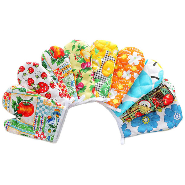 Microwave oven insulation gloves