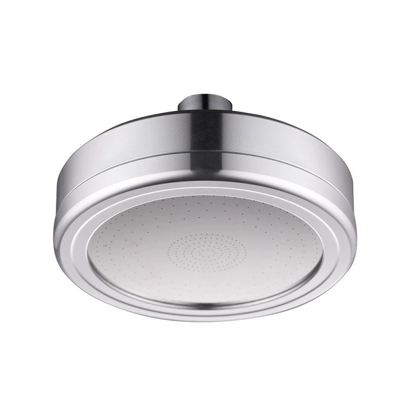 Space aluminum electroplating round supercharged small top spray shower head lotus shower head shower sip can wash ciencia