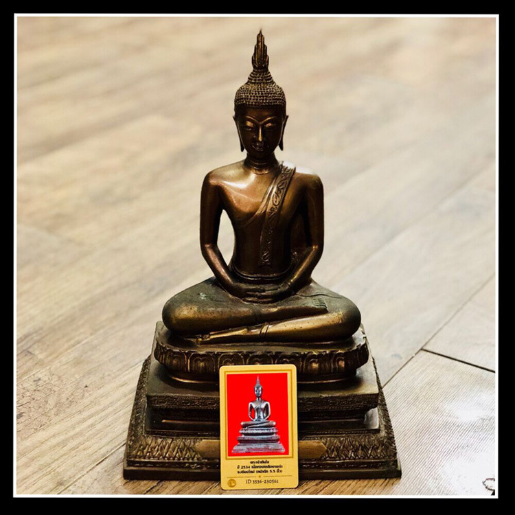 舍玛商贸2534Pa zhao tan jai圣物金属摆件含DDPRA卡真品泰国特色