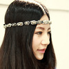 Korean version of the nightclub Queen Fan Vinci BlingBling hair with rhinestone crystal beaded multi -element