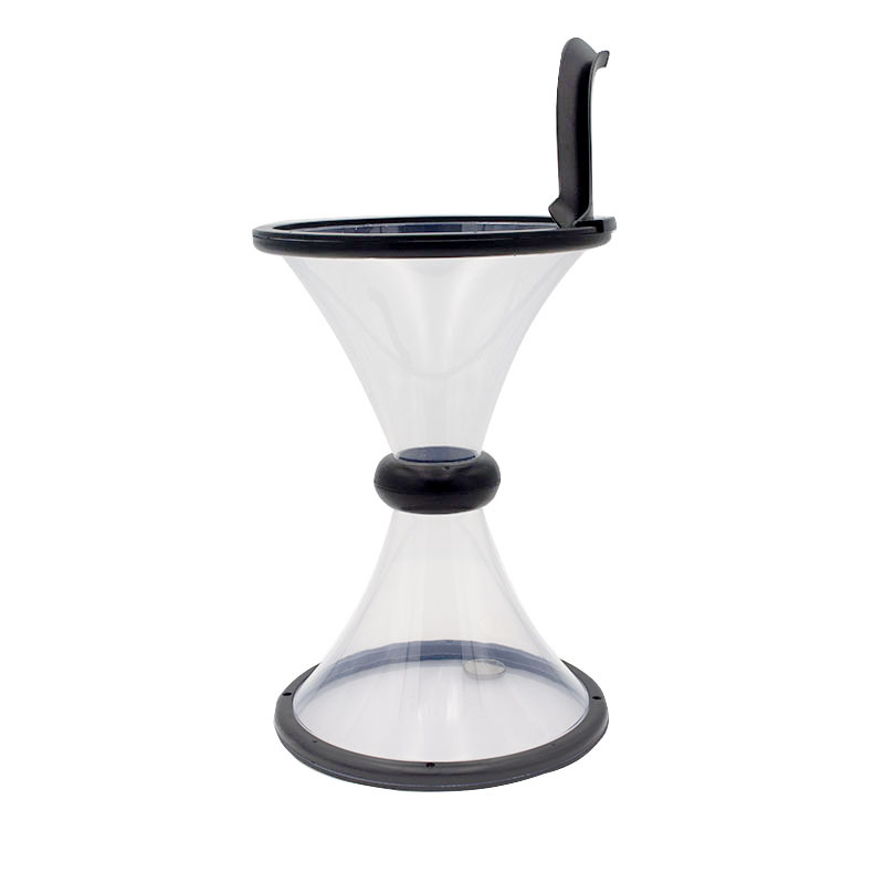 Gravity Rotation Whirlwind Savings Bank, Unzip Vortex Funnel Transparent Spinning Coin Siphon Style Storage Piggy Bank