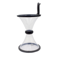 Gravity Rotation Whirlwind Savings Bank, Unzip Vortex Funnel Transparent Spinning Coin Siphon Style Storage Piggy Bank