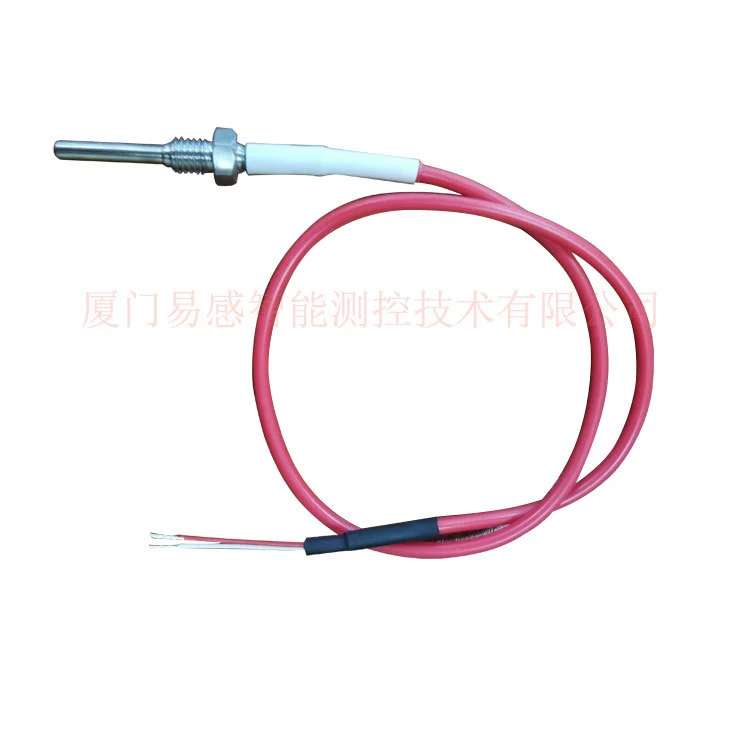 Небольшой привинченный в проводник термический резистор pt100 pt1000 датчик температуры