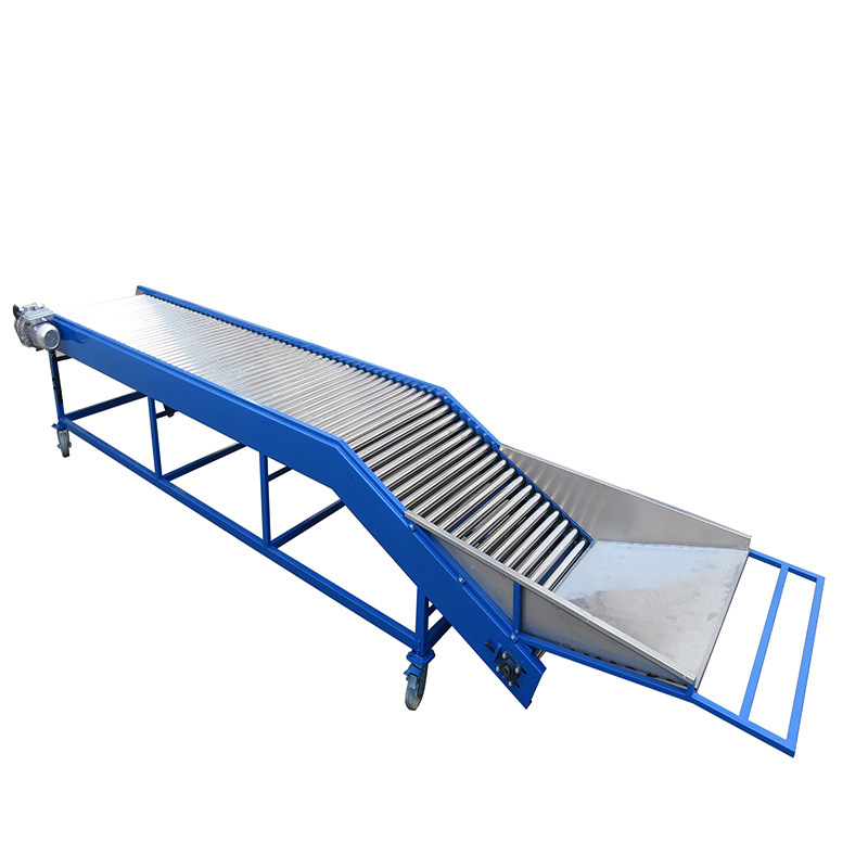 水果输送提升机  荔枝圣女果输送上料设备