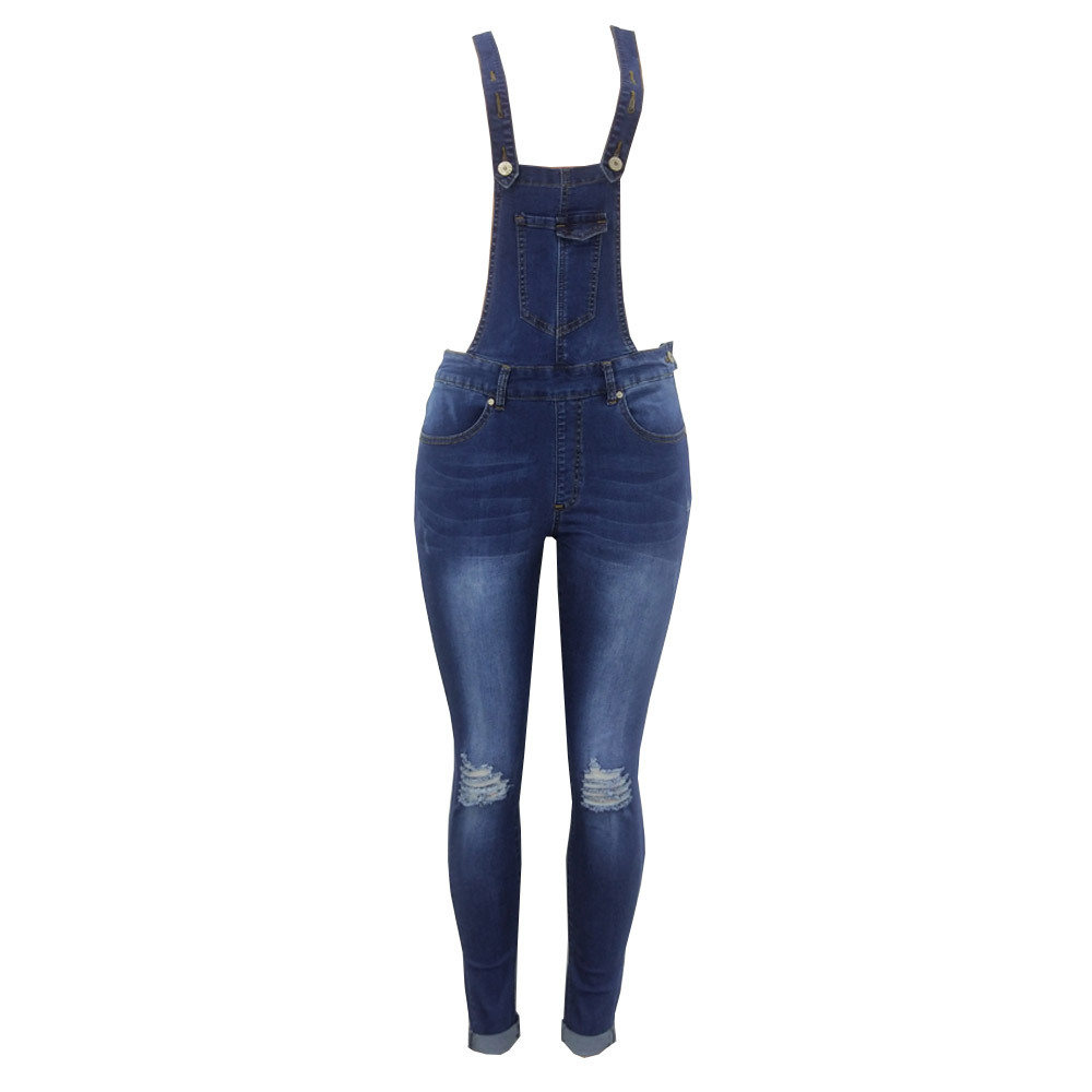 Venta en Amazon 2025 de jeans cortos de alta calidad con tirantes, estilo europeo y americano, que realzan los glúteos y con dobladillos enrollados