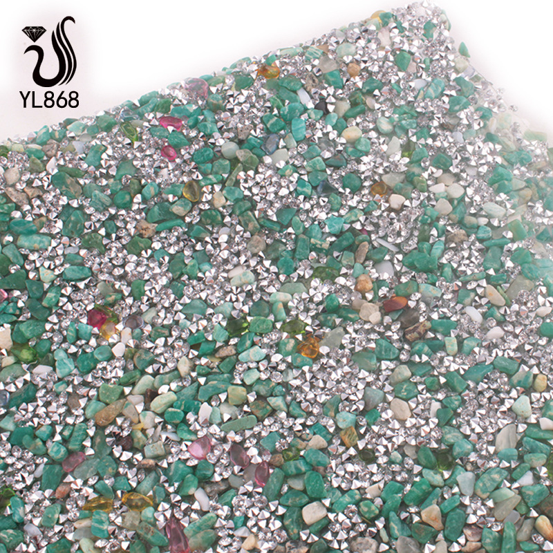 �������۱���������diy��Ʒ���Ь�ĸ��ϲ�ɫʯͷ��֬����Ƭ