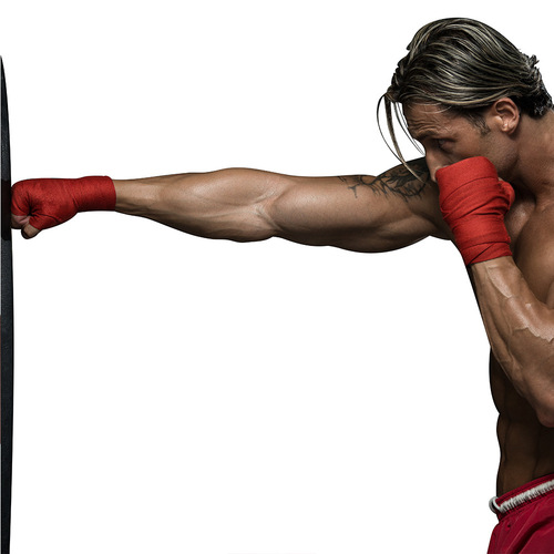 Pure cotton boxing bandage 2.5m Sanda Muay Thai fighting hand wrap sports sweat-absorbent hand strap to assist protective gear and hand guard